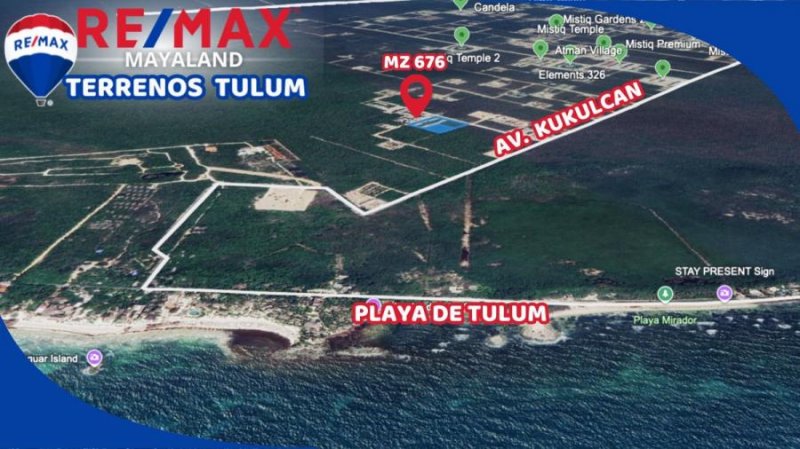 Terreno en Venta en region 8 Tulum, Quintana Roo