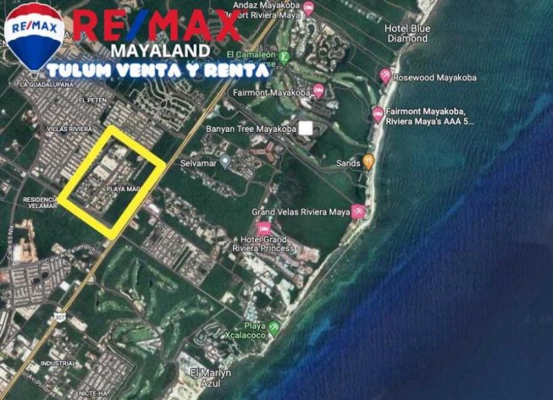 Terreno en Venta en playa magna Playa del Carmen, Quintana Roo