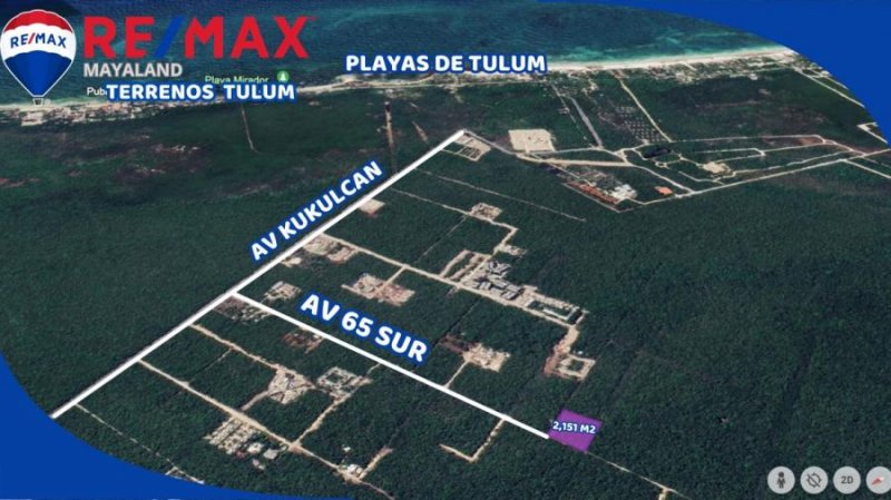 Terreno en Venta en region 8 Tulum, Quintana Roo