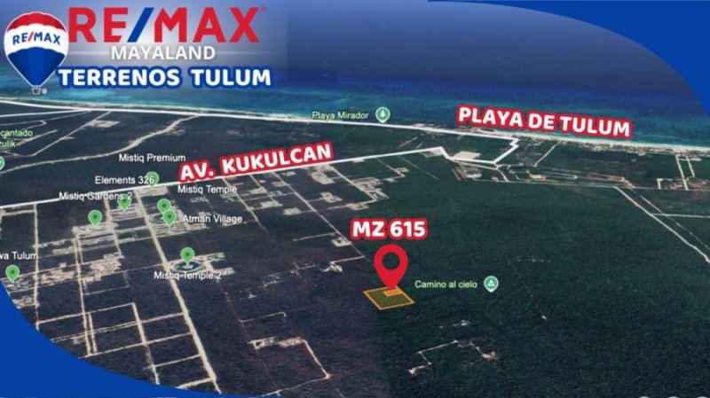 Terreno en Venta en region 8 Tulum, Quintana Roo