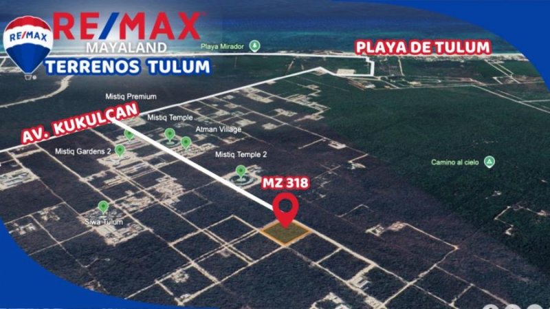 Terreno en Venta en region 15 Tulum, Quintana Roo