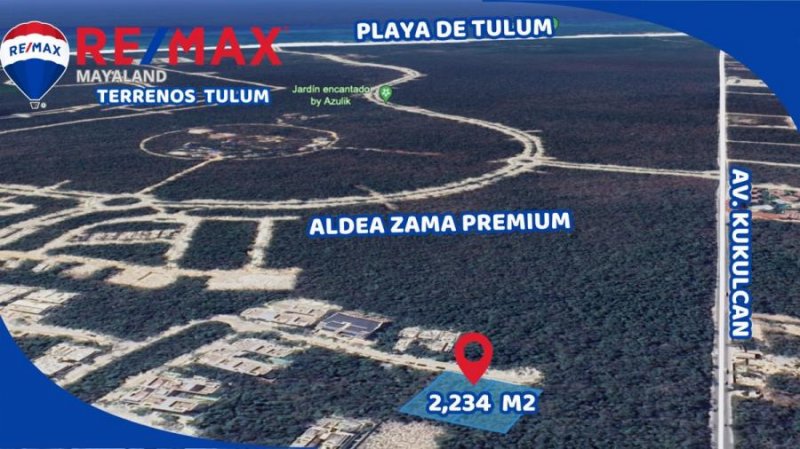 Terreno en Venta en Aldea zama Tulum, Quintana Roo