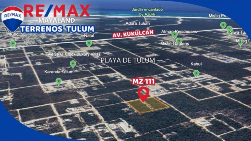 Foto Terreno en Venta en region 15, Tulum, Quintana Roo - $ 4.597.890 - TEV358570 - BienesOnLine