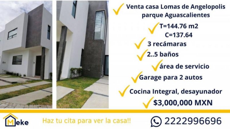 Casa en Venta en lomas de angelopolis Puebla, Puebla