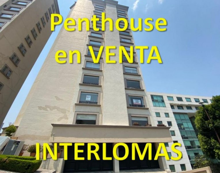 Penthouse en Venta Interlomas tramitamos crédito Bancario Departamento de lujo Hacienda d las Palmas