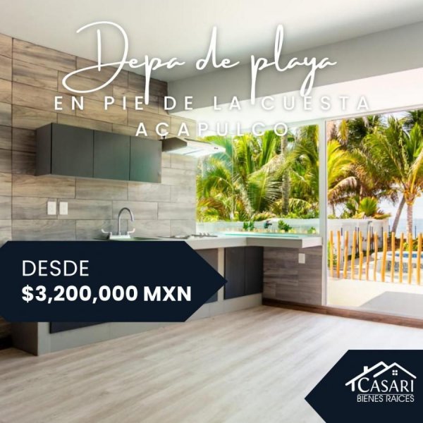 Departamento en Venta en Pie de la cuesta Acapulco de Juárez, Guerrero