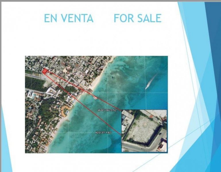 Terreno en Venta en centro Playa del Carmen, Quintana Roo