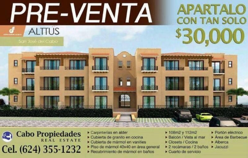 Foto Departamento en Venta en San José del Cabo, Baja California Sur - $ 2.172.000 - DEV196556 - BienesOnLine