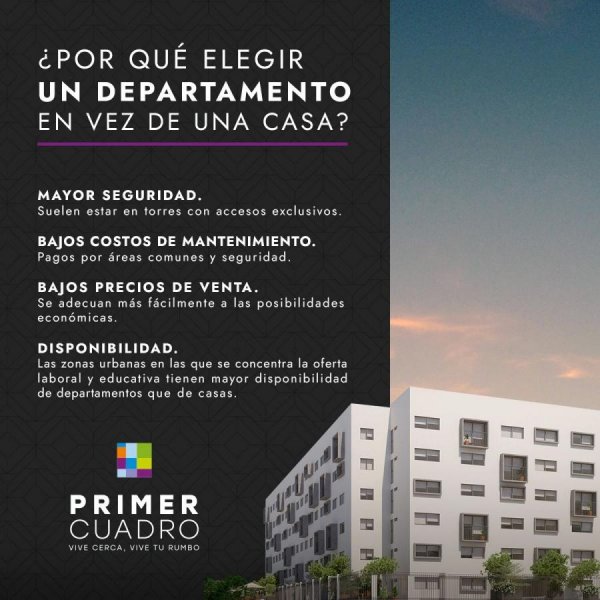 Foto Departamento en Venta en AL CENTRO DE LA ZONA METROPOLITANA, Guadalajara, Jalisco - $ 1.890.000 - DEV314417 - BienesOnLine