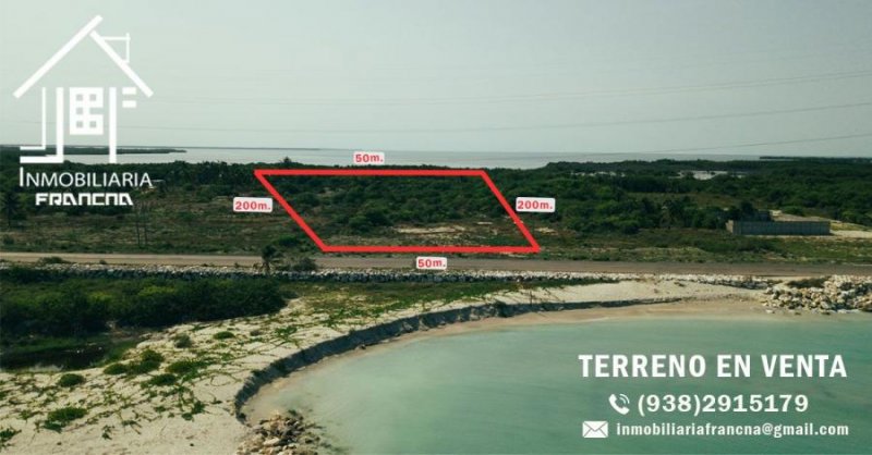 Terreno en Venta en  carretara isla aguada ,champoton, Campeche