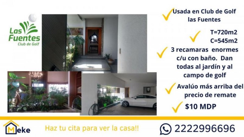 Foto Casa en Venta en fraccionamiento las fuentes, Puebla, Puebla - $ 10.000.000 - CAV340427 - BienesOnLine