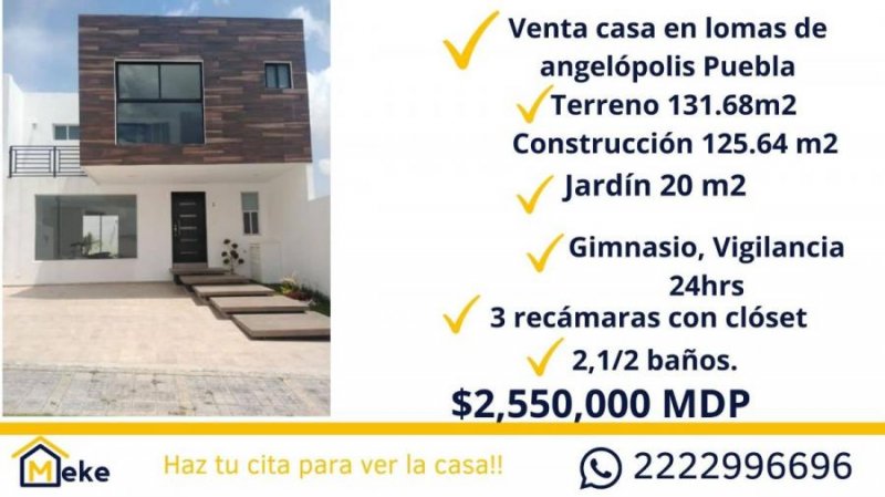 Casa en Venta en lomas de angelopolis Puebla, Puebla