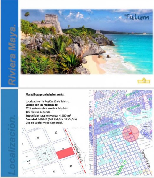 Foto Terreno en Venta en Tulum, Quintana Roo - U$D 75 - TEV231679 - BienesOnLine