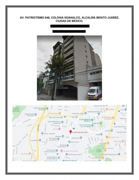 Foto Departamento en Venta en noanalco, Benito Juárez, Distrito Federal - $ 1.578.000 - DEV264659 - BienesOnLine