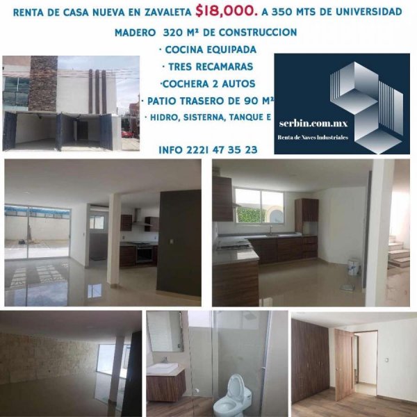 Casa en Renta en Zavaleta Puebla, Puebla