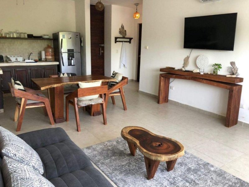 RENTA DE DEPARTAMENTO CON ROOF PRIVADO CERCA DEL CHEDRAUI EN TULUM