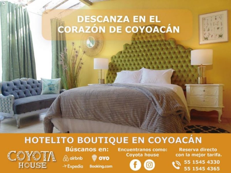 Foto Casa en Alojamiento en Villa Coyoacán, Coyoacán, Distrito Federal - $ 1.700 - CAA270166 - BienesOnLine