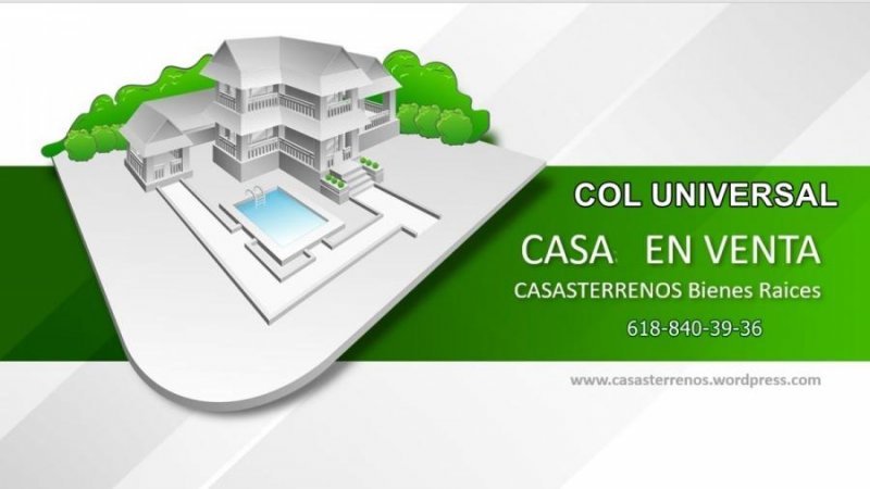 Foto Casa en Venta en col universal, Victoria de Durango, Durango - $ 2.095.000 - CAV315596 - BienesOnLine