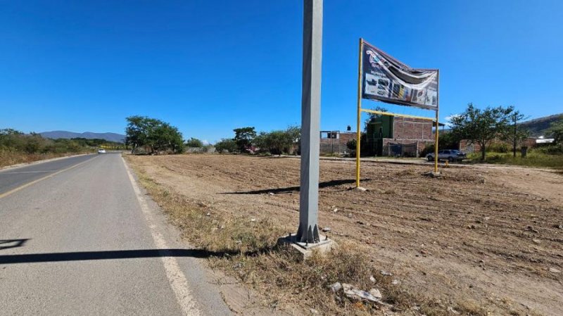 SE VENDEN LOTES A ORILLA DE CARRETERA ESTATAL A LA VILLA