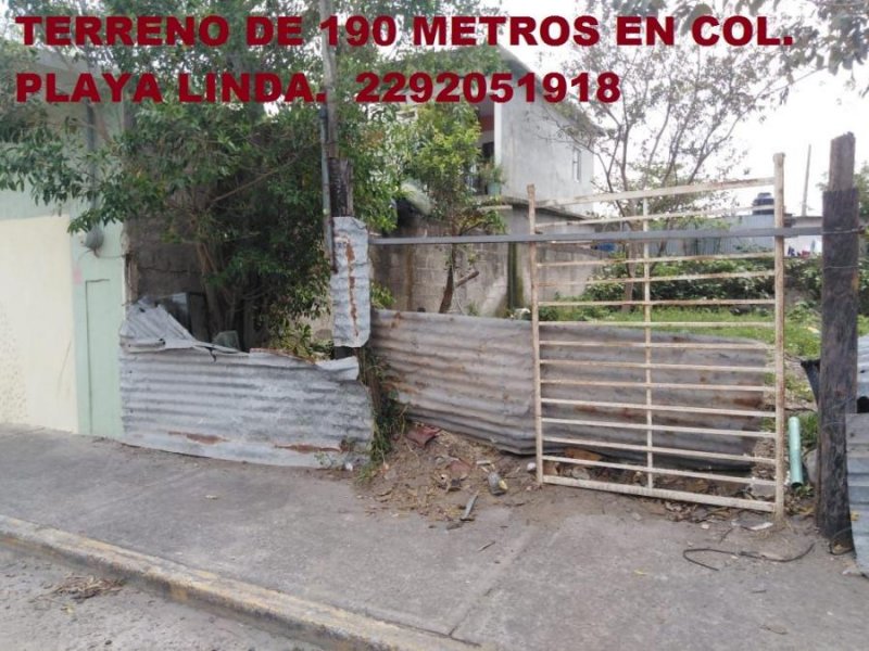 Foto Terreno en Venta en playa linda, Veracruz, Veracruz - $ 450.000 - TEV277005 - BienesOnLine