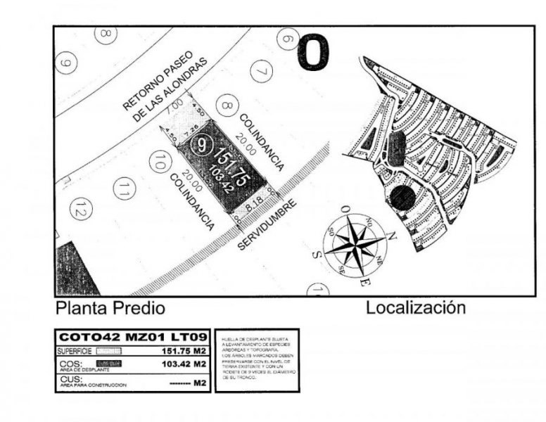 Terreno Altozano, Paseo de las Alondras, 1.8 MPD