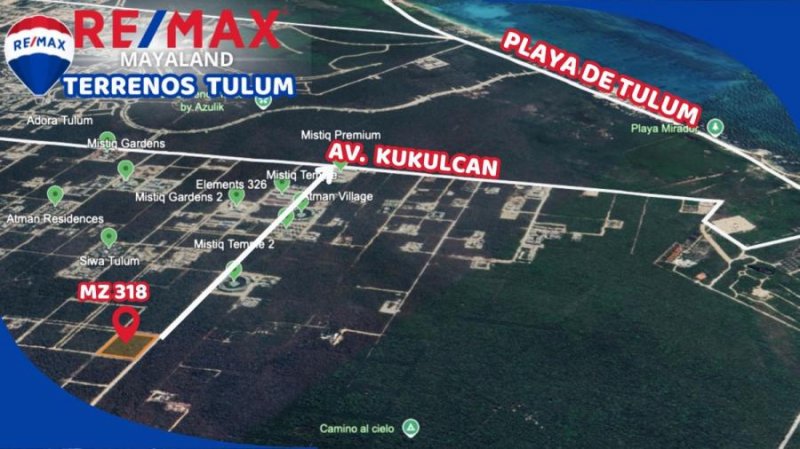 Terreno en Venta en region 15 Tulum, Quintana Roo