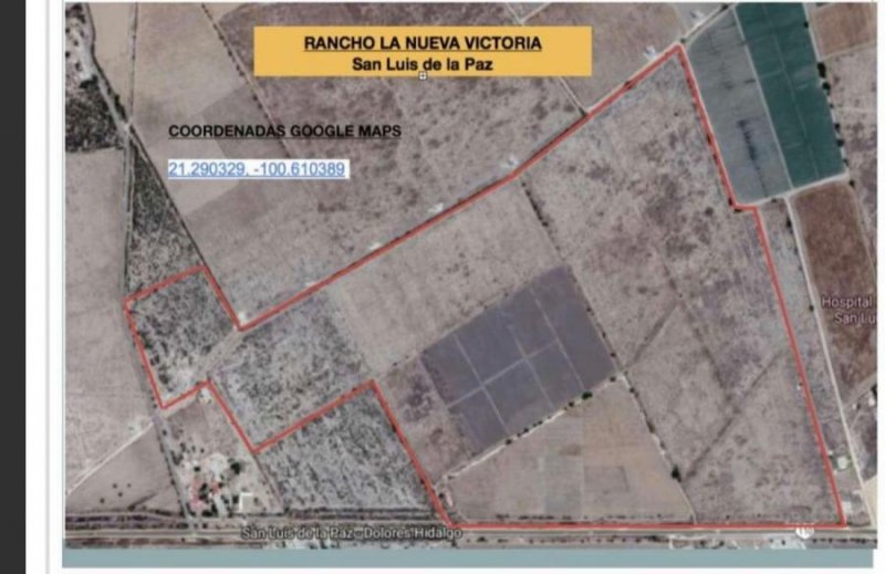 Terreno en Venta en La Escondidita San Luis de la Paz, Guanajuato