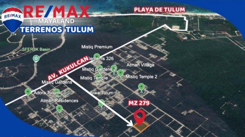 Foto Terreno en Venta en region 15, Tulum, Quintana Roo - $ 2.245.750 - TEV358664 - BienesOnLine