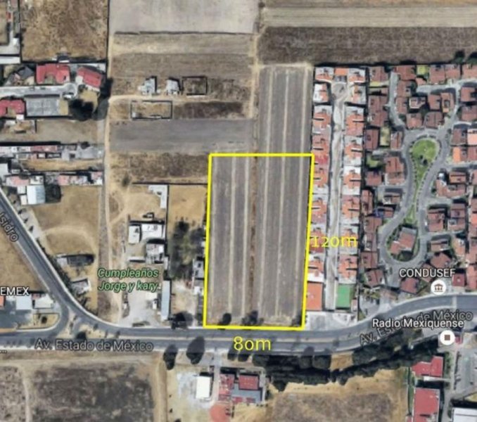 Foto Terreno en Venta en LA VIRGEN, Metepec, Mexico - $ 81.600.000 - TEV190947 - BienesOnLine