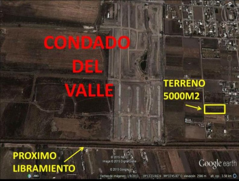 Terreno en Venta en SAN MIGUEL TOTOCUITLAPILCO Metepec, Mexico