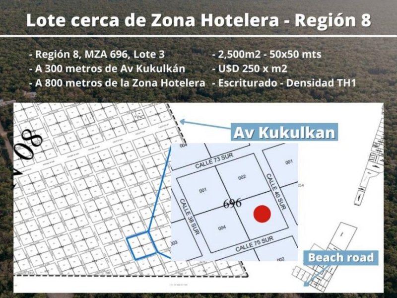 Terreno en Venta en  TULUM, Quintana Roo