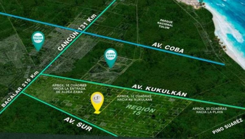 Terreno en Venta en  Tulum, Quintana Roo