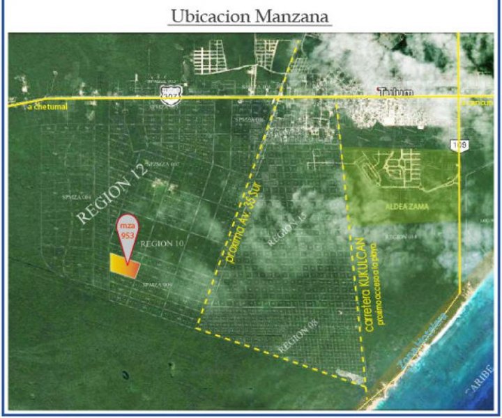 Foto Terreno en Venta en Región 10, Tulum, Quintana Roo - U$D 103.320 - TEV149543 - BienesOnLine