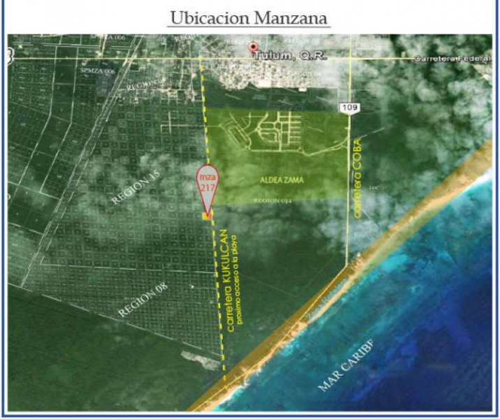 Foto Terreno en Venta en Región 15, Tulum, Quintana Roo - U$D 450.000 - TEV149575 - BienesOnLine