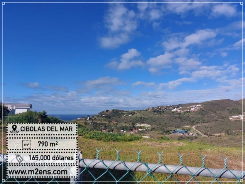 Terreno en Venta en Cibolas del Mar Ensenada, Baja California