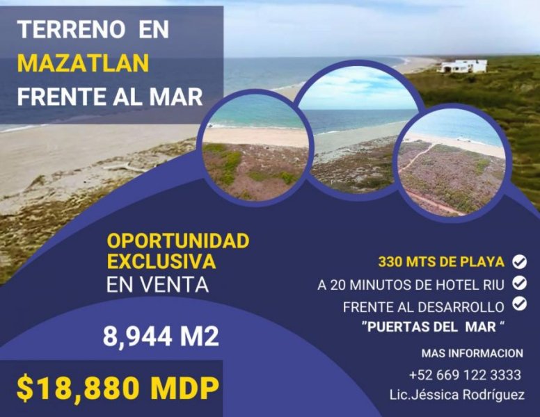 Terreno en Venta en Piedras negras Mazatlán, Sinaloa