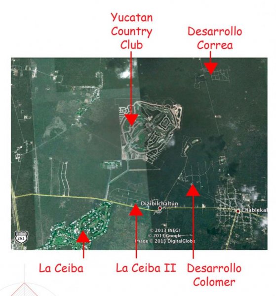 Foto Terreno en Venta en la ceiba II, Mérida, Yucatan - $ 600.000 - TEV268260 - BienesOnLine