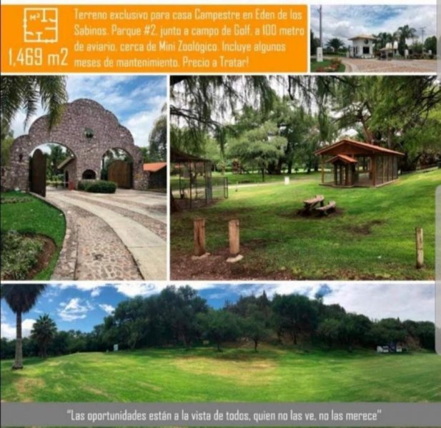 Foto Terreno en Venta en Eden los Sabinos, etapa 1, Aguascalientes, Aguascalientes - $ 2.570.000 - TEV280709 - BienesOnLine