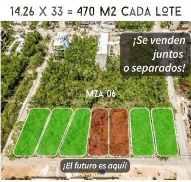 Foto Terreno en Venta en Tulum, Quintana Roo - U$D 150.400 - TEV263454 - BienesOnLine