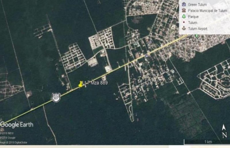 Terreno en Venta en CARRETERA FEDERAL Tulum, Quintana Roo