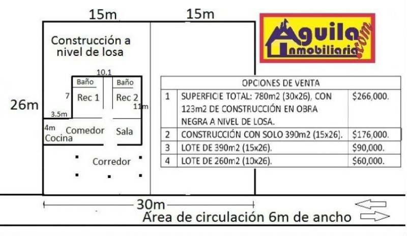 Foto Terreno en Venta en R/a Gregorio Méndez 1ra Secc., Comalcalco, Tabasco - $ 176.000 - TEV187703 - BienesOnLine