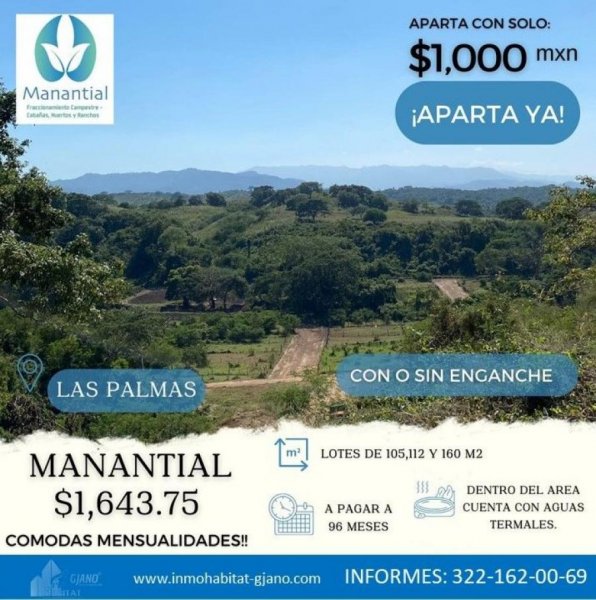 Terreno en Venta en LAS PALMAS Puerto Vallarta, Jalisco