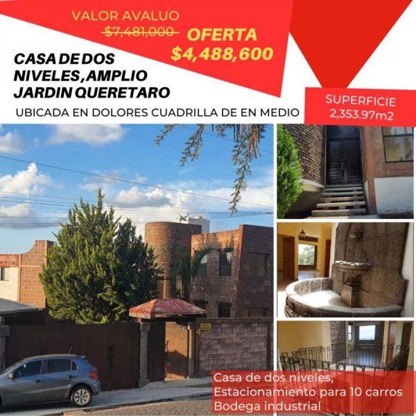 Casa en Venta en SAN JUAN DEL RIO Dolores Cuadrilla de Enmedio, Queretaro Arteaga