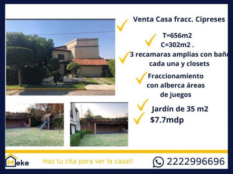 Casa en Venta en fraccionamiento los cipreses Puebla, Puebla