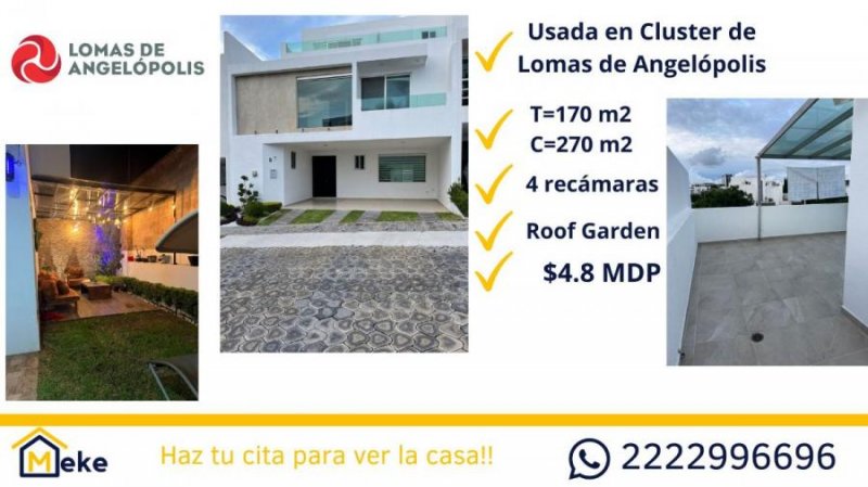 Casa en Venta en fraccionamiento lomas de angelopolis Puebla, Puebla