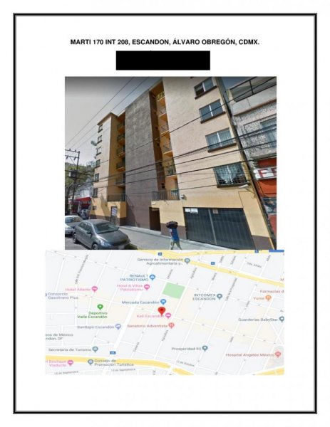 Foto Departamento en Venta en escandon, Alvaro Obregón, Distrito Federal - $ 614.854 - DEV264674 - BienesOnLine