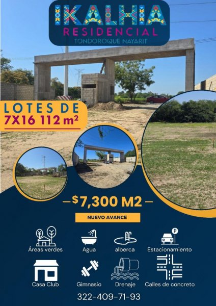 Foto Terreno en Venta en TONDOREQUE, Bucerías, Nayarit - $ 817.600 - TEV358723 - BienesOnLine