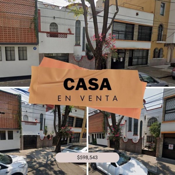 Casa en Venta en HIPODROMO CONDESA Cuauhtémoc, Distrito Federal