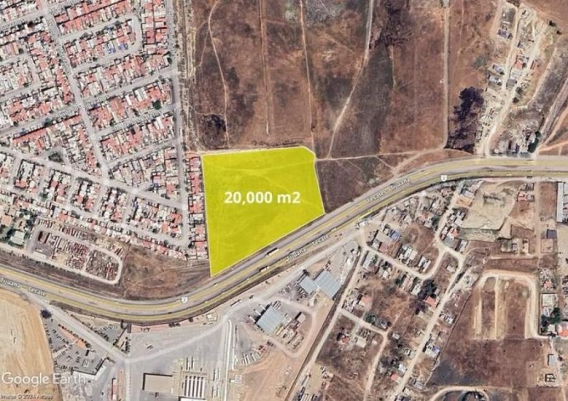 Venta de Terreno Industrial de 2HA en El Refugio, Tijuana.