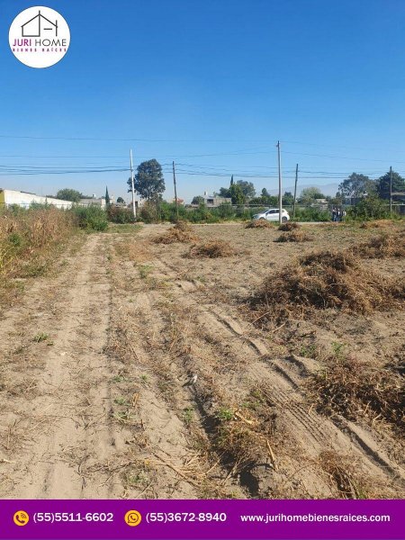 Terreno en Venta en SAN LORENZO CHIMALPA Chalco de Díaz Covarrubias, Mexico